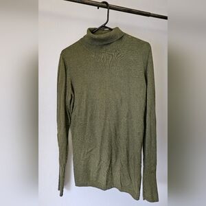 Worthington Olive Turtleneck Sweater